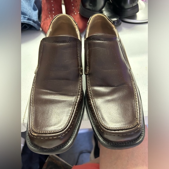 Bruno Marc Other - Bruno Marc brown leather loafers